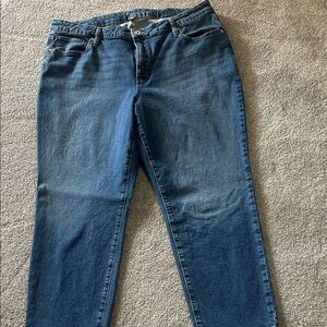 Style & Co. Women's Straight Leg Blue Jeans
